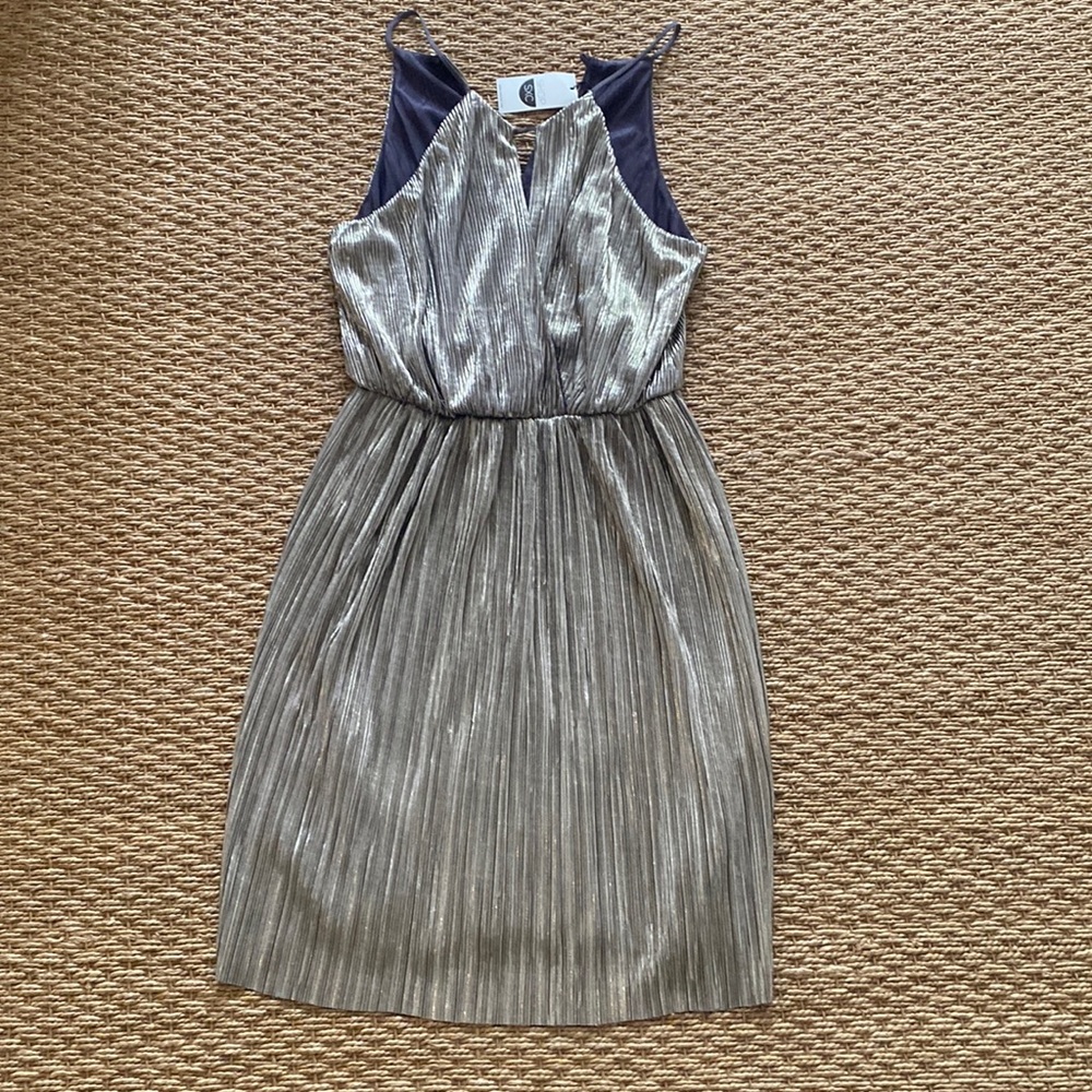 Victoria and Sophia Metallic Dress . Never worn